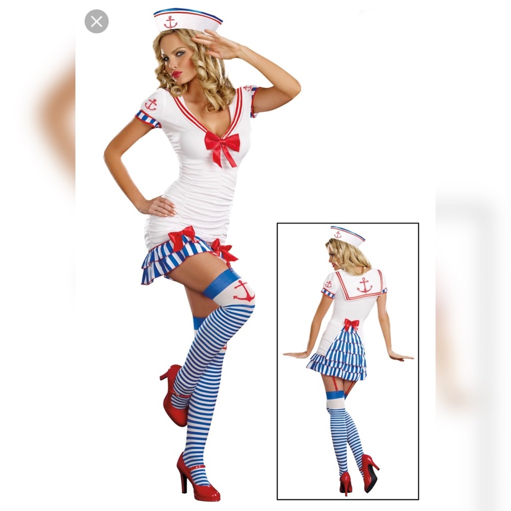 Dream girl Pinup Sailor Costume